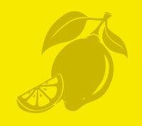 icone d'un citron pour représenter le gite "les citronniers" dans le mas l'abri-côtier au bord de la mer, aux saintes maries de la mer au cœur de la Camargue en location toute l'année