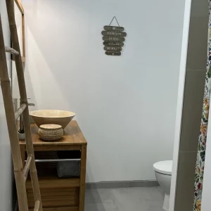 sanitaire impeccable dans ce gîte en location aux saintes maries de la mer